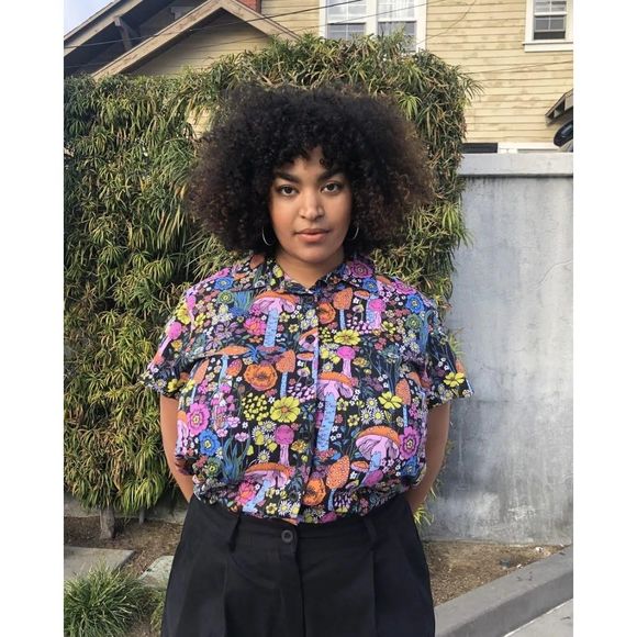 Nooworks Joyce Magical Mushroom Top Size Small - Picture 1 of 2